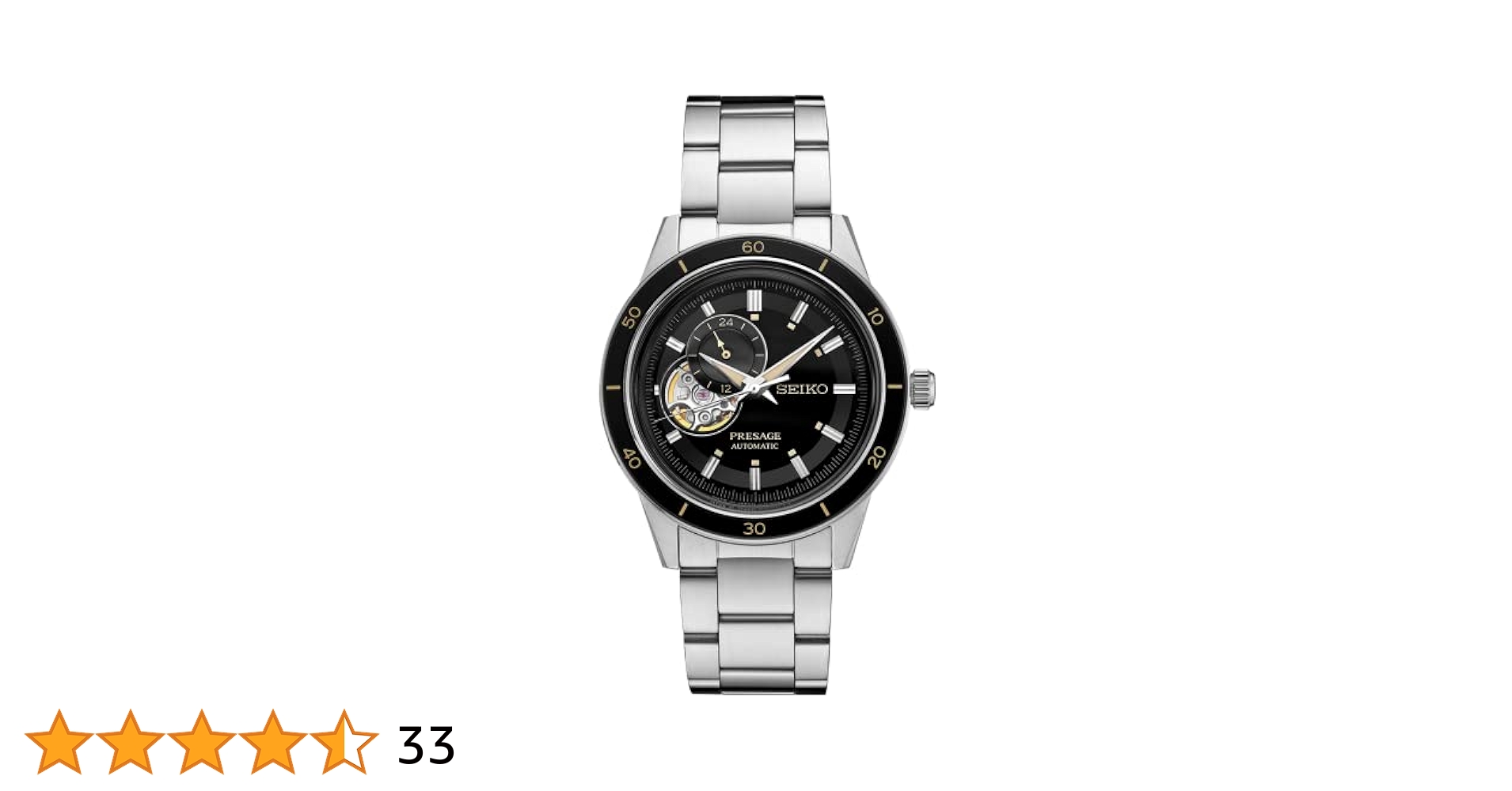 Amazon | SEIKO SSA425 自動巻き腕時計 メンズ - プレサージュ